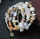 Женский браслет пружиной Primo Stone Cuff - White - изображение 2