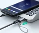 Адаптер Ugreen US276 USB 3.0 to Type-C с карабином Space Grey Серый - изображение 3