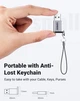Адаптер Ugreen US276 USB 3.0 to Type-C с карабином Space Grey Серый - изображение 6
