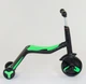 Самокат трансформер 3 в 1 Best Scooter JT 40405 свет звук Черно-зеленый - изображение 2
