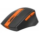 Мишка бездротова A4Tech FG30 Black/Orange USB - изображение 2