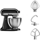 Кухонна машина KitchenAid Classic 4,3 л 5K45SSEOB із відкидним блоком чорний - зображення 3