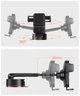 Uchwyt samochodowy z bezprzewodowym ładowaniem Baseus 15 W Alignment Car Mount Black (CGZX000101) - obraz 10