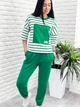 Fashions • Костюм жіночий Літо Fashions 46-48 зелений (7112-фг) - зображення 1