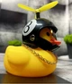 Утка резиновая в шлеме Бешеная утка (Crazy Duck) в черном шлеме бильярдный шар 8 с пропеллером и габаритом (799846617) Желтая - изображение 11
