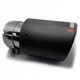 Насадка на глушитель AKRAPOVIC EVO карбон 64-67 мм 89 мм Акрапович - изображение 3