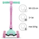 Детский самокат Kidwell Jax Mint/Pink, 5901130084999 - изображение 12