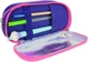 Пенал Cool For School 2 отделения неоновый с помпоном Красный (CF6618-red) - изображение 2