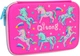 Пенал Cool For School с тиснением 1 отделение Фуксия (QT-5652-Rosered) - изображение 1