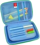 Пенал Cool For School с тиснением 1 отделение Голубой (QT-5669-Blue) - изображение 2