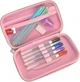 Пенал Cool For School с тиснением 1 отделение Фуксия (QT-5781-Rosered) - изображение 2