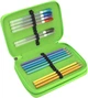 Пенал Cool For School 2 отделения с отворотами Черный (CF87271) - изображение 2