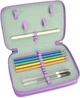 Пенал Cool For School 2 отделения с отворотами Розовый (CF87275) - изображение 3