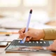 Силиконовый чехол AhaStyle Protective Sleeve Purple для Apple Pencil 2 - изображение 3
