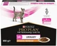 Упаковка влажного диетического корма для взрослых котов Pro Plan Veterinary Diets UR ST/OX Urinary для растворения и снижения образования струвитных камней, с курицей 10x85 г - изображение 2