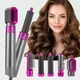 Фен-щетка-браш мультистайлер 5в1 Hot AIR Styler Стайлер для укладки волос придания объема и выпрямления Коробка чехол кейс тубус - изображение 6
