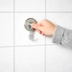 Гачки в ванну IKEA KROKFJORDEN сріблястий 2 шт 704.539.98 - зображення 5