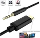 Аудио-переходник XoKo AUX-002 Type-C - Jack 3.5 мм 1 м Black (AUX-002-BK) - изображение 2