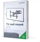 Настенное крепление для телевизора Gembird WM-80ST-02 - изображение 4