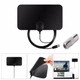 Кімнатна T2 антена 360DEX KITE-DP1 (210x120mm) Black - зображення 2