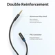 Кабель Vention Audio 3.5 mm M - 3.5 mm F, 3m, Black (BHBBI) - изображение 3