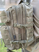 Рюкзак тактический через плечо MIL-TEC ONE STRAP ASSAULT PACK 29 л Олива - изображение 3