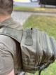 Рюкзак тактический через плечо MIL-TEC ONE STRAP ASSAULT PACK 29 л Олива - изображение 9