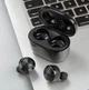 Беспроводные вакуумные Bluetooth наушники Air Twins A6 TWS с кейсом для зарядки Черные - изображение 3