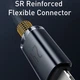 Кабель для быстрой зарядки Baseus Crystal Shine Series Fast Charging Data Cable USB to iP 2.4A 1.2m Кабель для iPhone (CAJY000001) - изображение 5