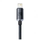 Кабель для быстрой зарядки Baseus Crystal Shine Series Fast Charging Data Cable USB to iP 2.4A 1.2m Кабель для iPhone (CAJY000001) - изображение 7