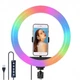 Кольцевая LED лампа для съемки с держателем телефона XPRO RING LIGHT USB 30cm (7327) - изображение 3
