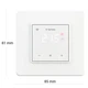 Терморегулятор программируемый terneo sx Wi-Fi (белый), сенсорный программатор для теплого пола - изображение 2