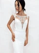 Свадебное платье ANGEL FASHION DRESS MILLENA 42 молочный - изображение 3