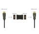 Адаптер Cablexpert HDMI - HDMI (F/F), F19, Black (A-HDMI-FF) - изображение 4