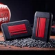 Накопитель внешний HDD 2.5" USB 1TB Apacer AC633 Black/Red (AP1TBAC633R-1) - изображение 8