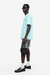 Футболка с принтом H&M Relaxed Fit L голубой 0967955061 - изображение 5