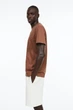 Футболка H&M Regular Fit M бронзовый 0685816184 - изображение 4