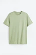 Футболка H&M Regular Fit M фисташковый 0685816181 - изображение 5