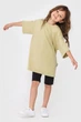 Дитяча футболка KIDS оливкова 158/164 (7770162) - изображение 3