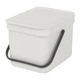 Бак для мусора Brabantia Sort&Go 6 л серый (213267) - изображение 2