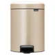 Бак для сміття Brabantia Pedal Bin NewIcon 5 л бежевий (304422) - изображение 1
