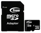 Карта пам'яті MicroSDHC 32GB Class 10 Team + SD-adapter (TUSDH32GCL1003) - зображення 3