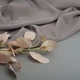 Ткань плательная Wave crep, 150 см, для одежды, платьев, костюмов, юбок мокко м.п. - изображение 3