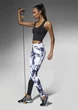 Спортивные женские леггинсы Bas Bleu Calypso L Серо-белые (7011-L) - изображение 2