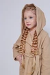 Детский вафельный халат IDEAL TEXTILE Бежевый 100% хлопок Узбекистан плотность 320 г/м2 на 5 лет (110-116 см) - изображение 2