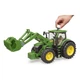 Спецтехника Bruder трактор John Deere 7R 350 с погрузчиком (03151) - изображение 2