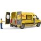 Спецтехника Bruder автомобиль MB Sprinter курьер DHL с фигуркой (02671) - изображение 5