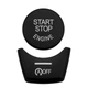Накладки на кнопки старт-стоп start-stop c OFF bmw f10 f11 f30 f15 f16 f25 f26 (черные) - изображение 2