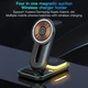 Док-станція Vikefon 4в1 Magnetic Wireless Charger для iPhone 14/13/12 MagSafe, AirPods, Apple Watch (black) - зображення 2