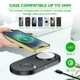 Док-станція JYD 3в1 Wireless Charger для iPhone 14/13/12/11/Х, AirPods, AirPods 2/3, Apple Watch (Black) - зображення 5